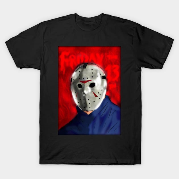 Jason Vorhees T-Shirt by MikeMeineArts